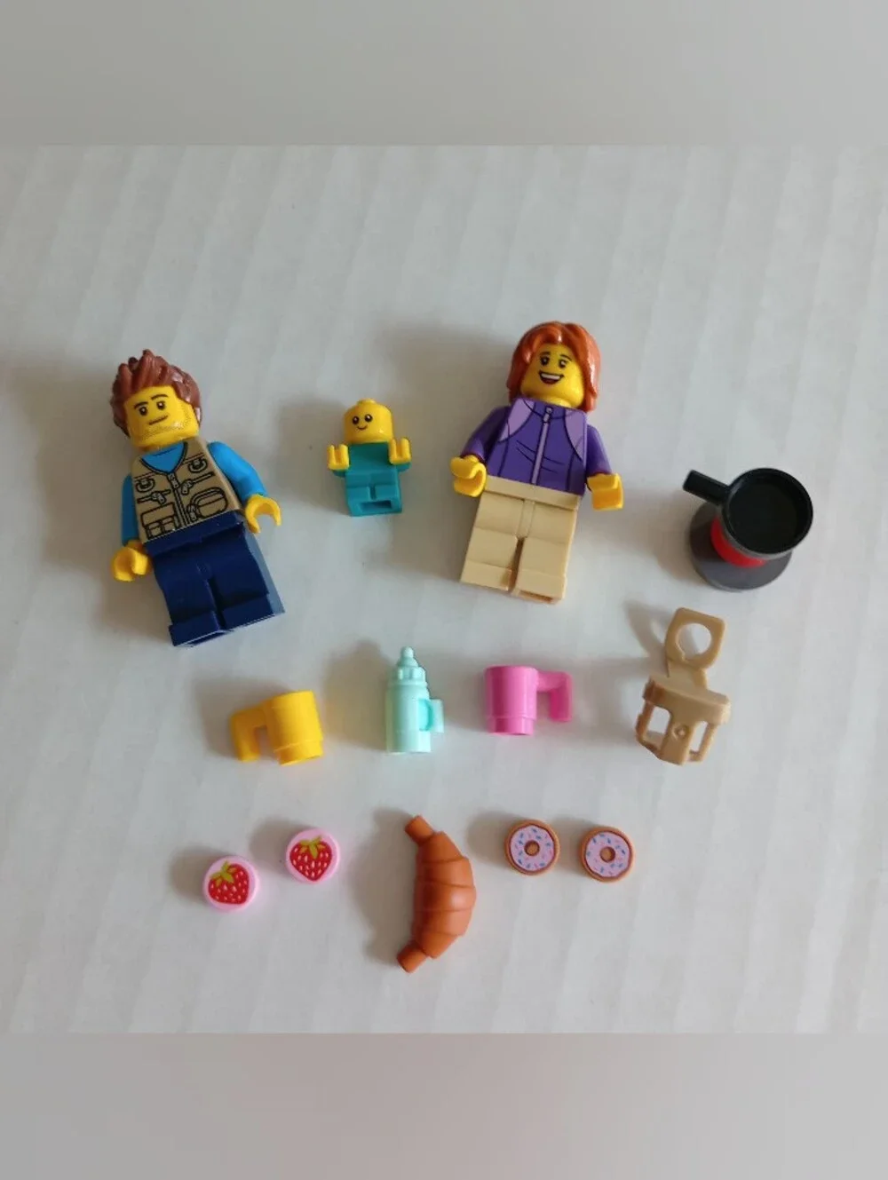 LEGO City Holiday Camper Van (60283) - Incomplete - For Parts Only - See Photos